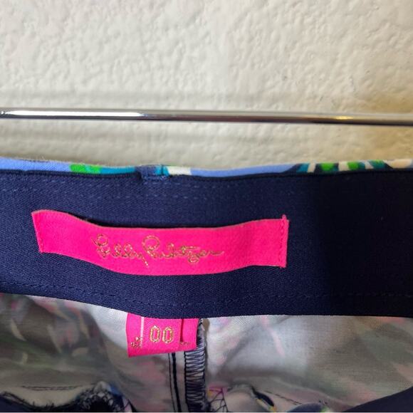 Lilly Pulitzer Kelley Stretch Pants She’s Got Sol Womens Size 00 - Picture 5 of 6